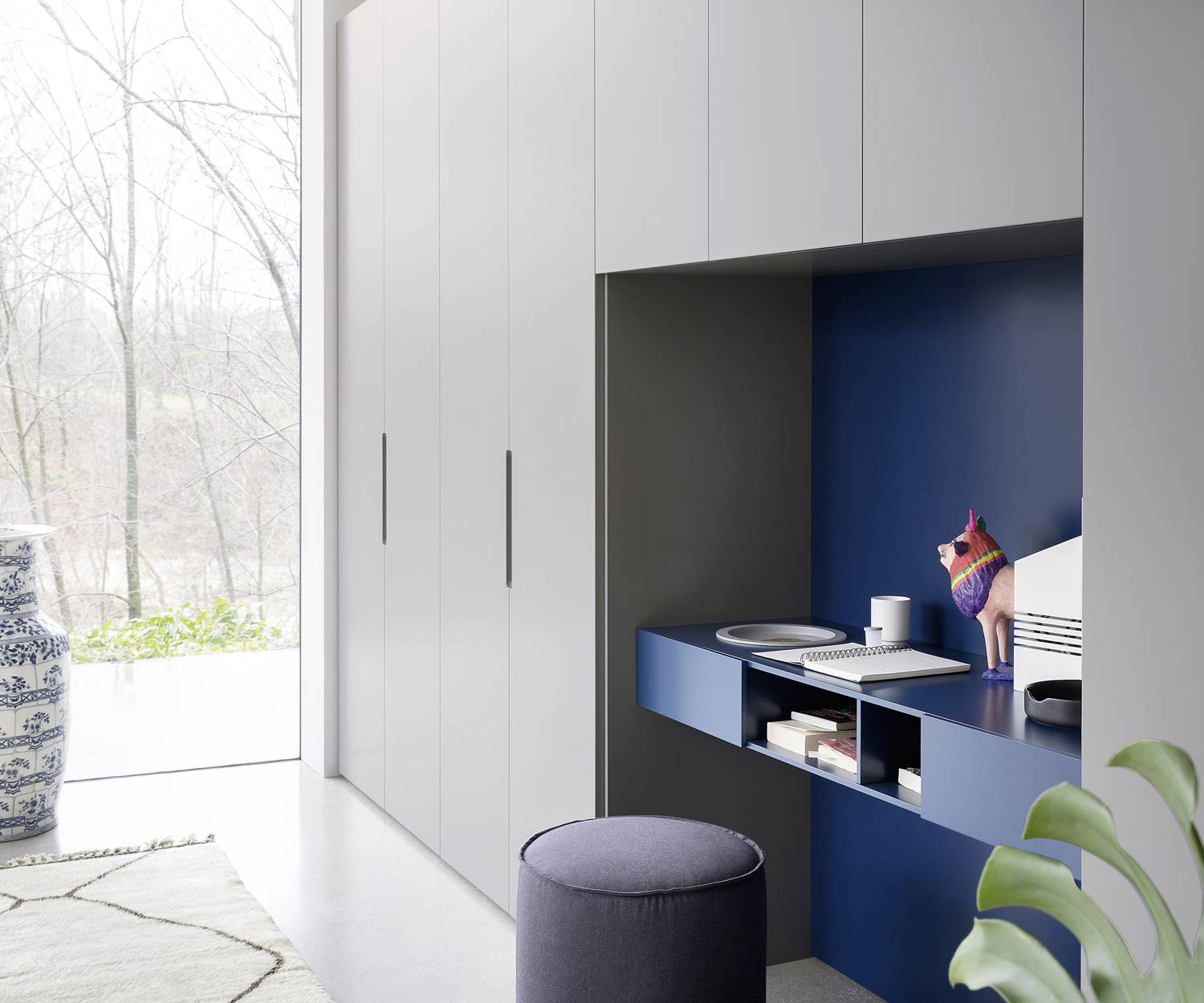 Armoire design de haute qualité Novamobili Armoire avec bureau