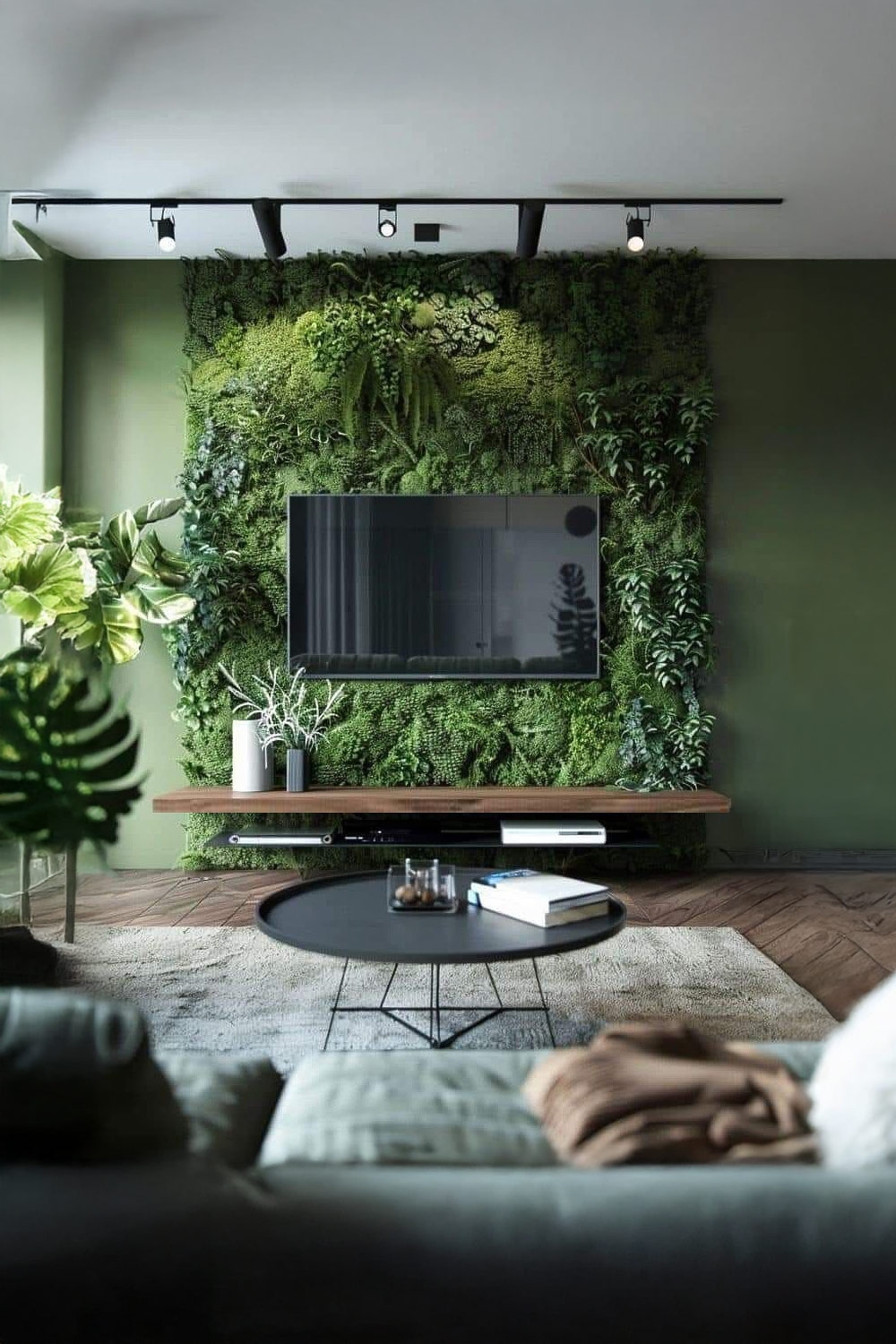 salon-marquant-avec-beaucoup-de-verdure-et-des-accents-en-bois
