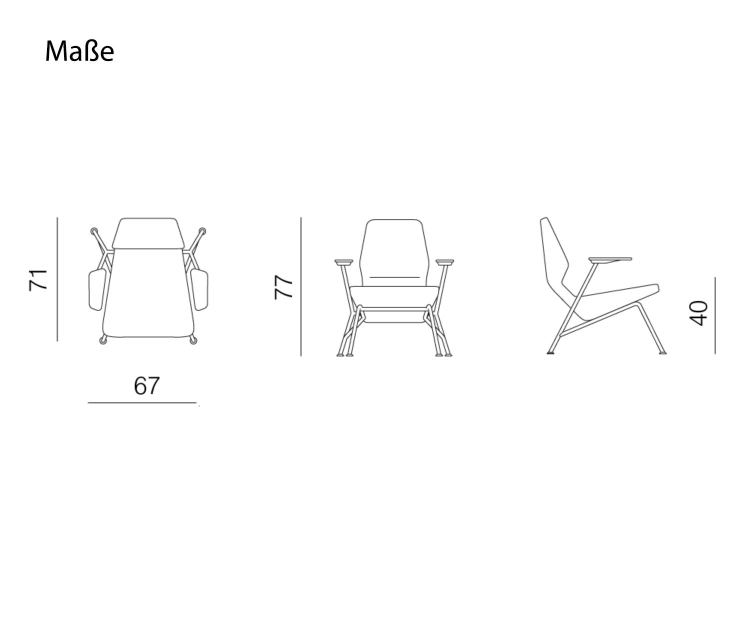 Prostoria Fauteuil Oblique Esquisse Dimensions Dimensions Prostoria Fauteuil Oblique Esquisse Dimensions Dimensions