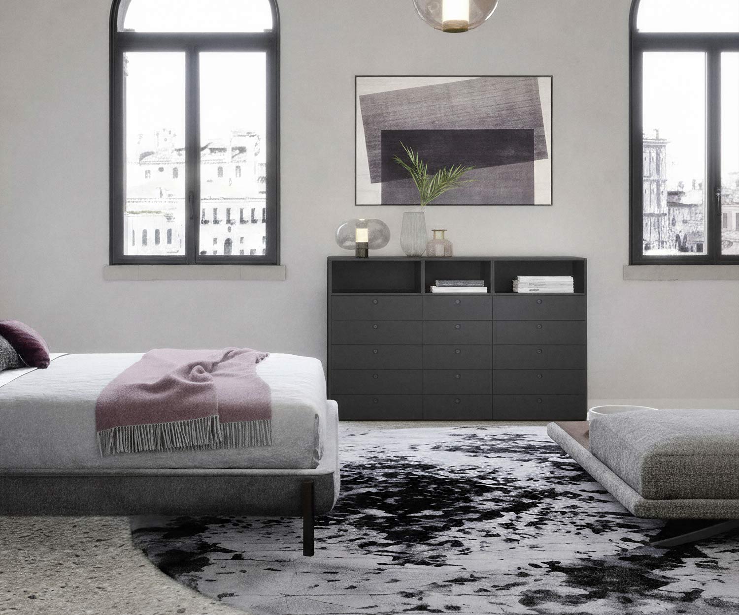 Novamobili Commode haute Square