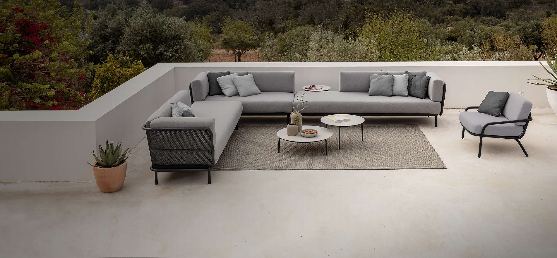 Canapé de jardin design Canapé de jardin design