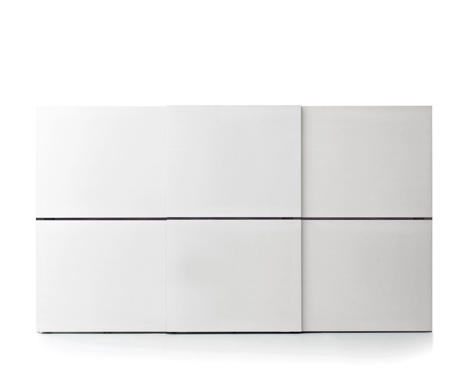 Novamobili Armoire Middle blanc mat avec poignée Miele 4m Novamobili Armoire Middle blanc mat avec poignée Miele 4m