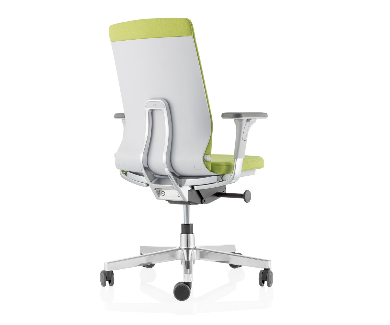 ICF Pyla Chaise de bureau ergonomique en aluminium Vue arrière ICF Pyla Chaise de bureau ergonomique en aluminium Vue arrière