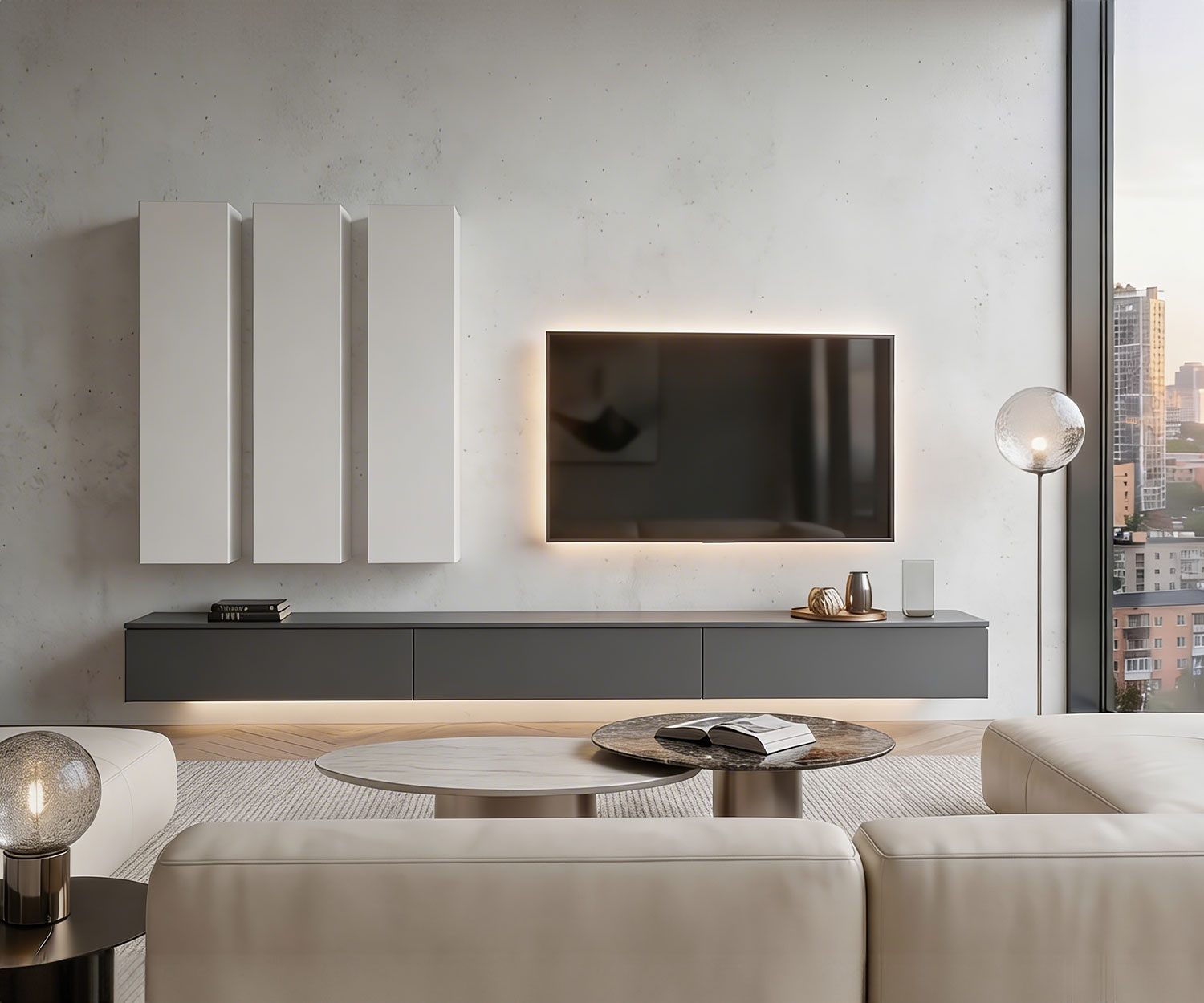 Livitalia Meuble-paroi C105