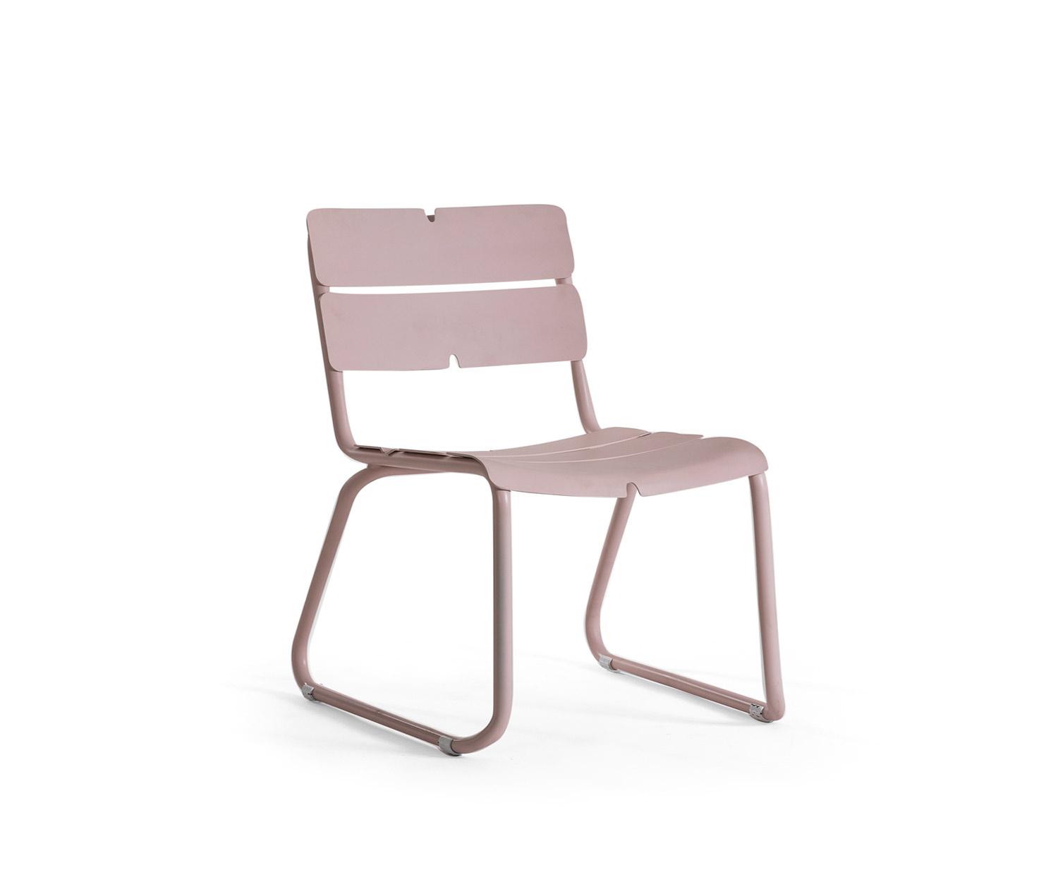 Oasiq Corail Fauteuil de salon chaise de jardin rose