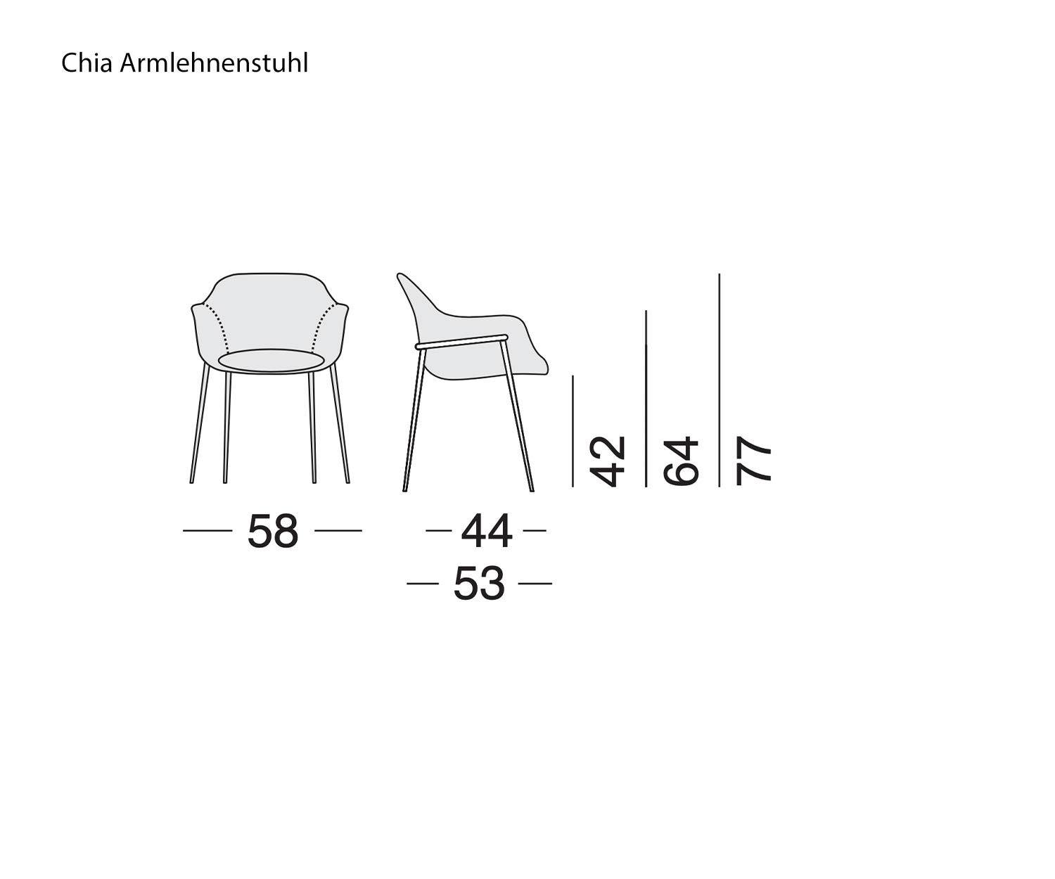 Esquisse Dimensions Dimensions Fauteuil inclinable design Chia Esquisse Dimensions Dimensions Fauteuil inclinable design Chia