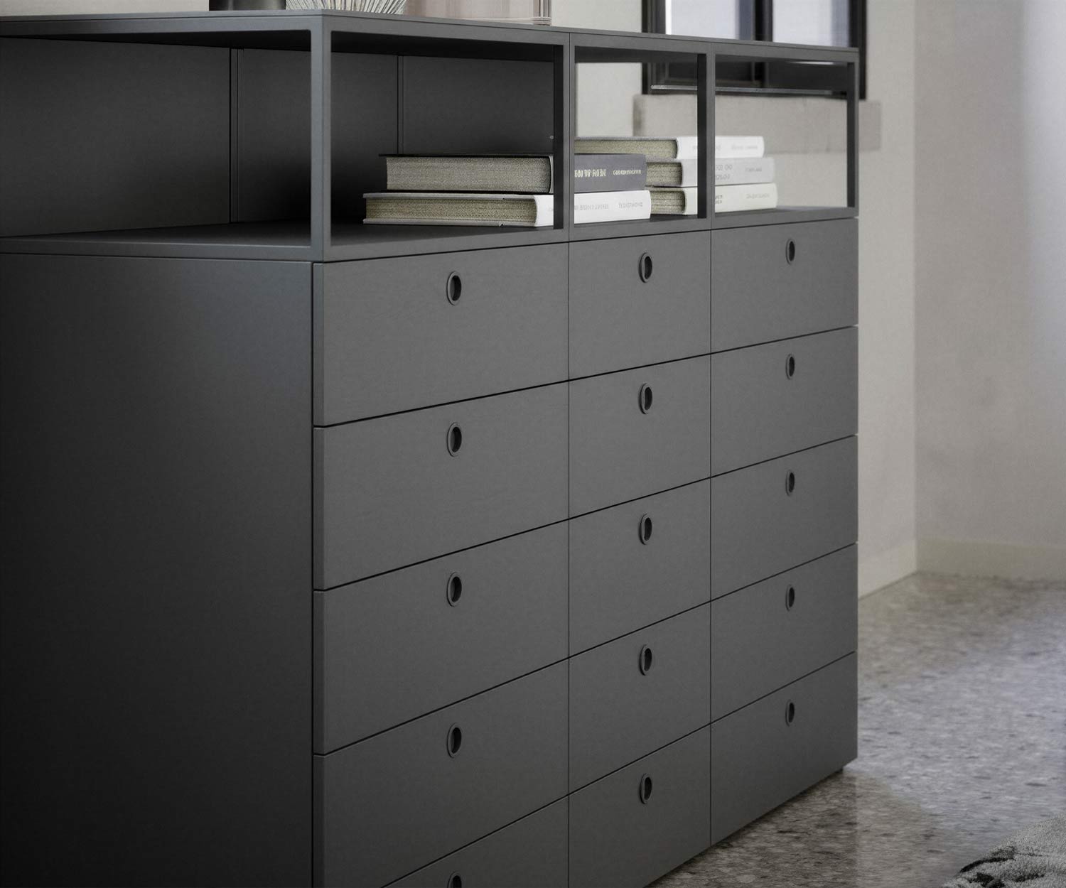 Novamobili Commode haute Square