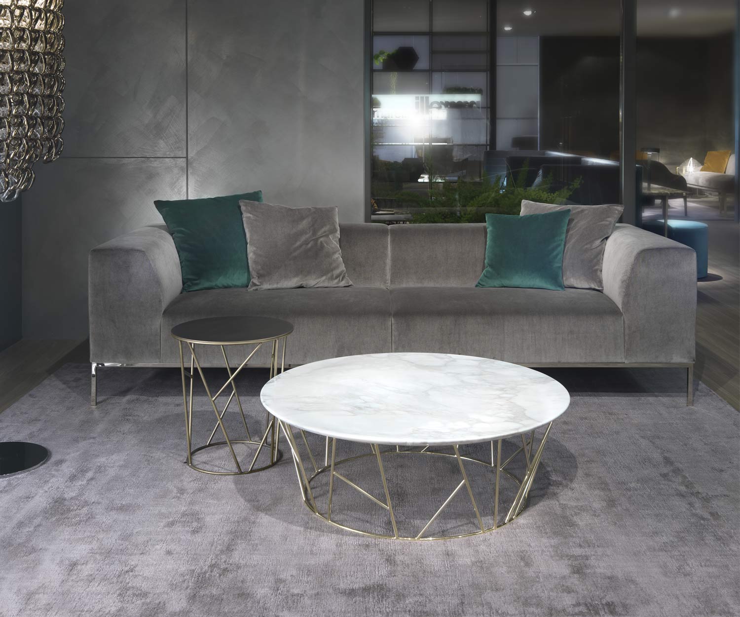 Moderne Marelli Table basse design Twig Marbre de Carrare Moderne Marelli Table basse design Twig Marbre de Carrare