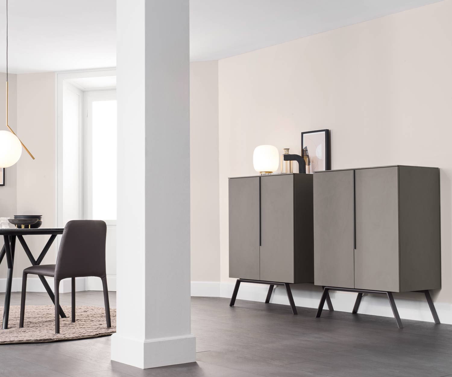 Exclusif Novamobili Design Highboard Cleo Exclusif Novamobili Design Highboard Cleo