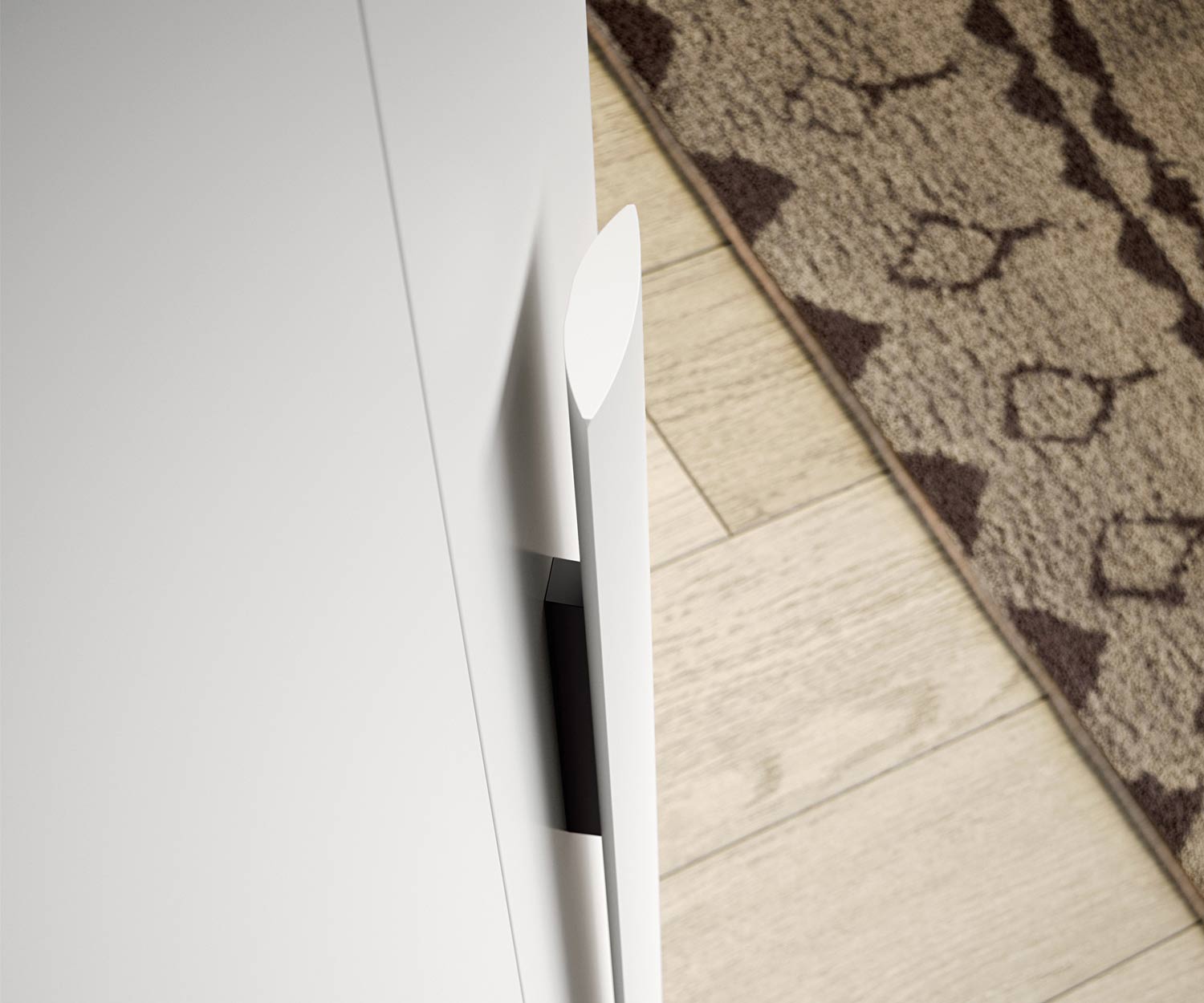 Exclusif Novamobili Armoire design ronde Alfa Curvo