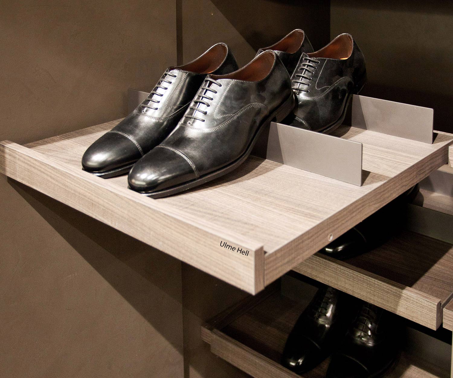 Moderne Livitalia Armoire à chaussures design avec éclairage LED